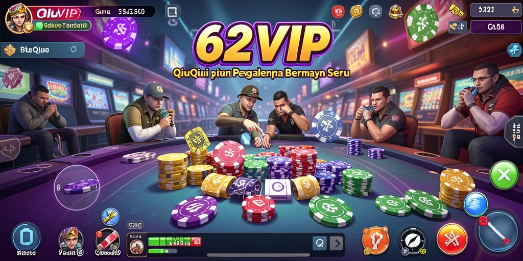 Screenshot gameplay seru dari 62VIP QiuQiu.
