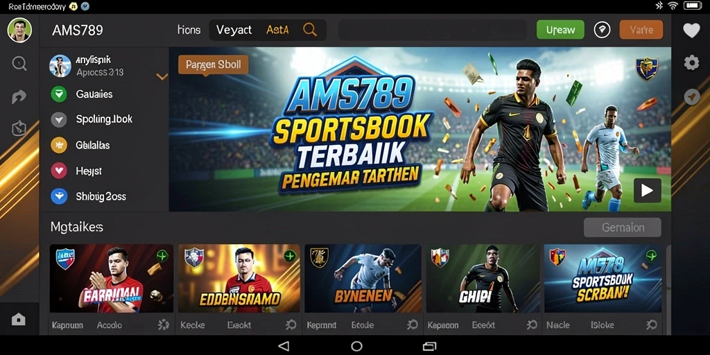 Tampilan menarik dari gameplay AMS789 yang memberikan pengalaman sportsbook seru.