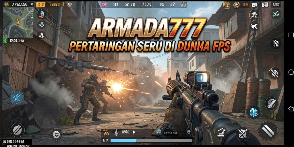 Tampilan gameplay menegangkan dari ARMADA777 dengan grafis yang memukau.