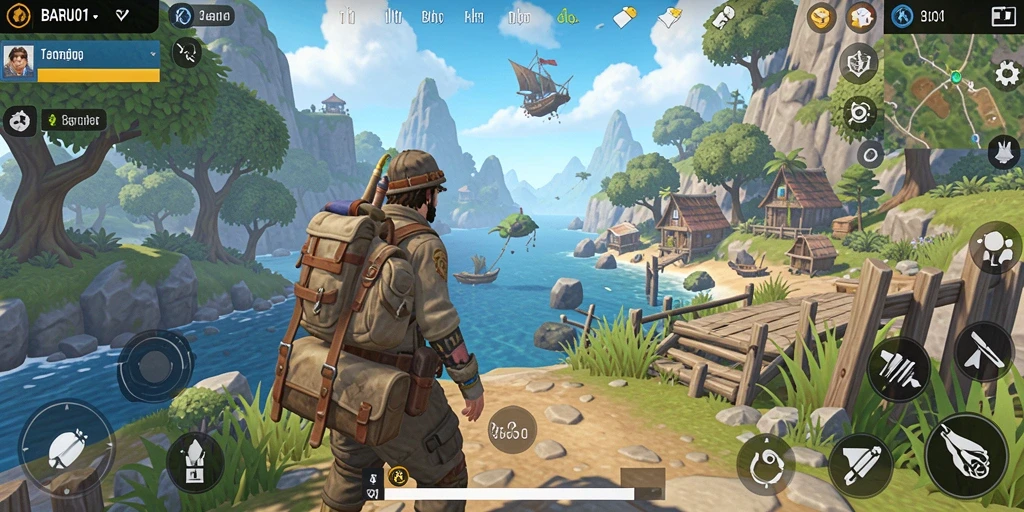 Gameplay Open World BARU01 yang menakjubkan di dunia yang luas.