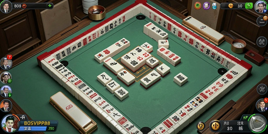 Tampilan gameplay Mahjong yang menawan dan menantang.