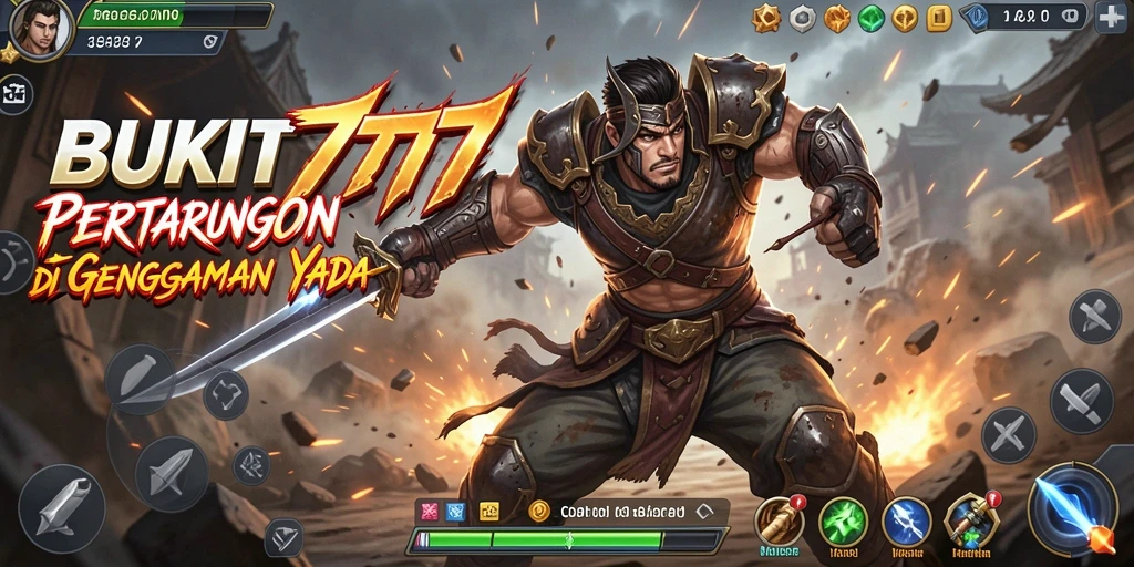 Tampilan gameplay seru BUKIT777 dengan aksi mendebarkan.