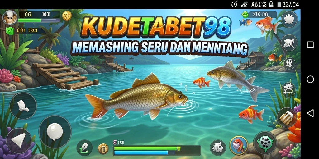 Gameplay KUDETABET98 dengan pengalaman memancing yang intens dan mendebarkan.