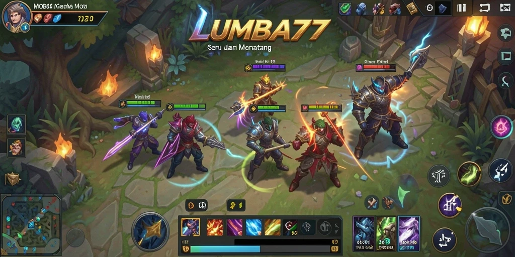 Tampilan gameplay LUMBA77 yang mendebarkan saat pertempuran berlangsung.
