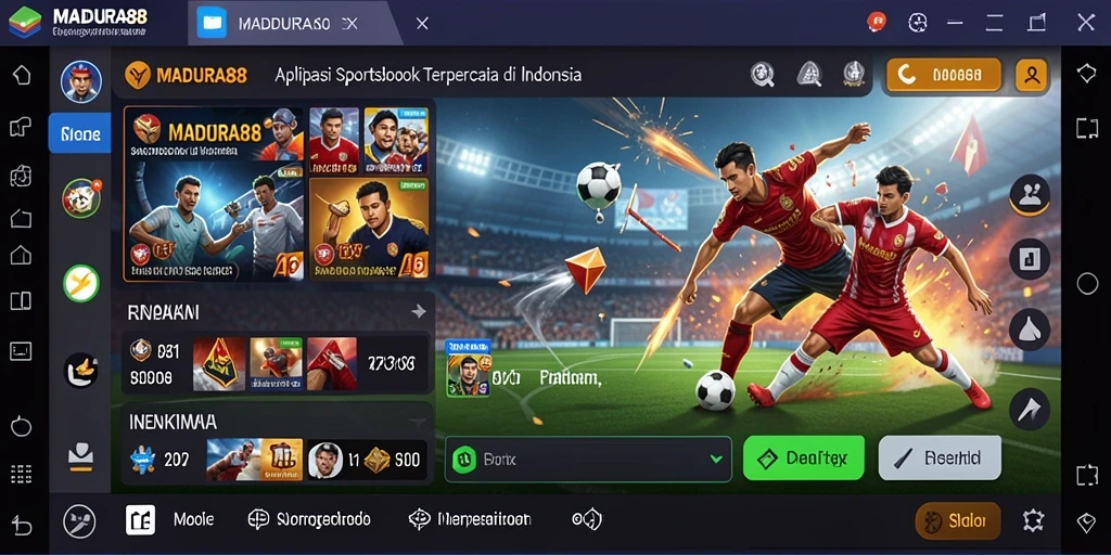 Tampilan gameplay utama MADURA88 yang menarik dan interaktif.