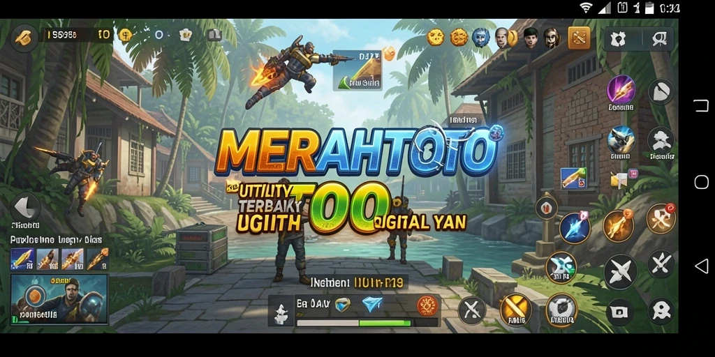 Tampilan antarmuka MERAHTOTO yang intuitif dan menarik.