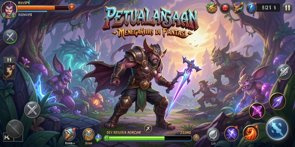 Tampilan menakjubkan dari gameplay RSNVIP8 yang penuh petualangan.